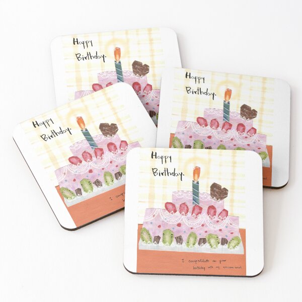 Item preview, Happy Birthday designed and sold by minigold.