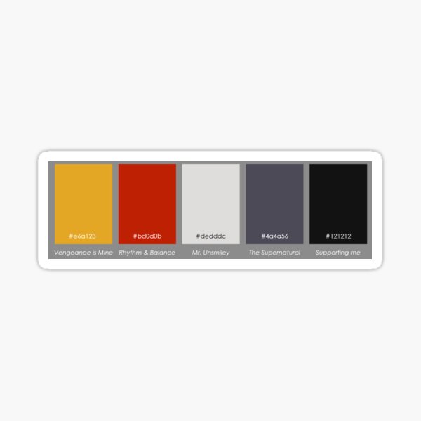 "Shadow the Hedgehog Colors" Sticker for Sale by yosuvarley Redbubble