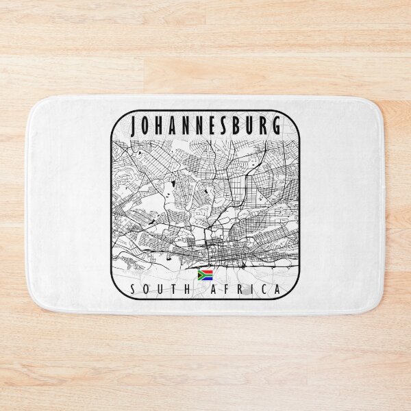 Item preview, JOHANNESBURG MAP SOUTH AFRICA designed and sold by hatimelhag.