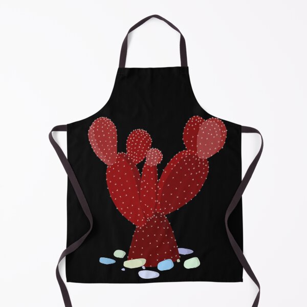 Item preview, Bunny Ear Cactus (Opuntia Microdasys) With Sea Stones - Red Cactus designed and sold by On-The-Roof.