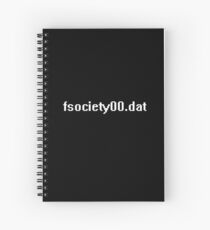 Cuaderno de espiral Fsociety (Sr. Robot)