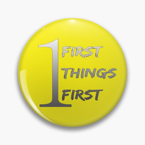 Item preview, First Things First designed and sold by MHen.