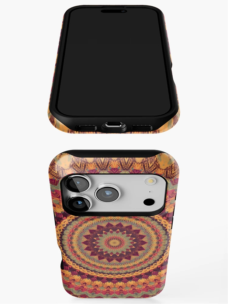 Thumbnail 3 of 4, iPhone Case, Mandala 129 designed and sold by Mandala Of Life.