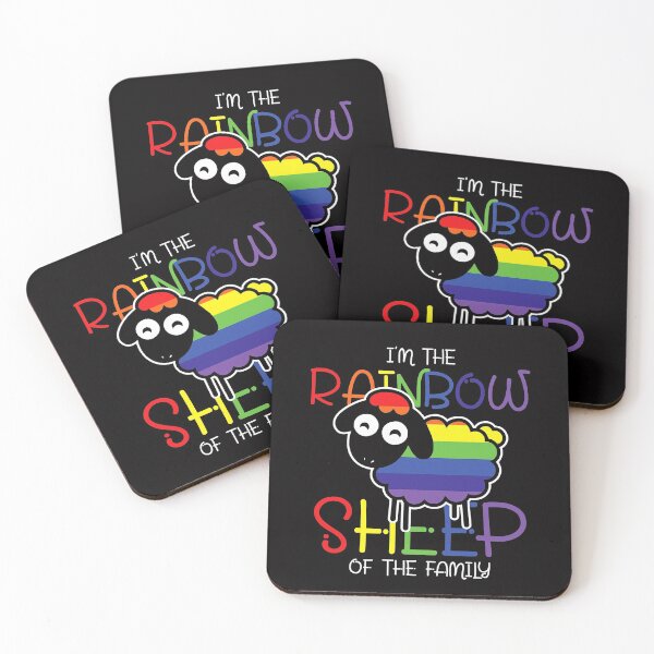 Item preview, I'm The Rainbow Sheep Of The Family Sheep designed and sold by ClareMadelane.