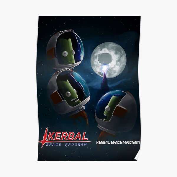 kerbal space program game poster