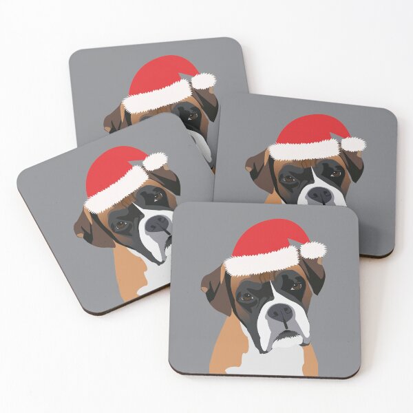 Item preview, Christmas Boxer Dog designed and sold by KCPetPortraits.