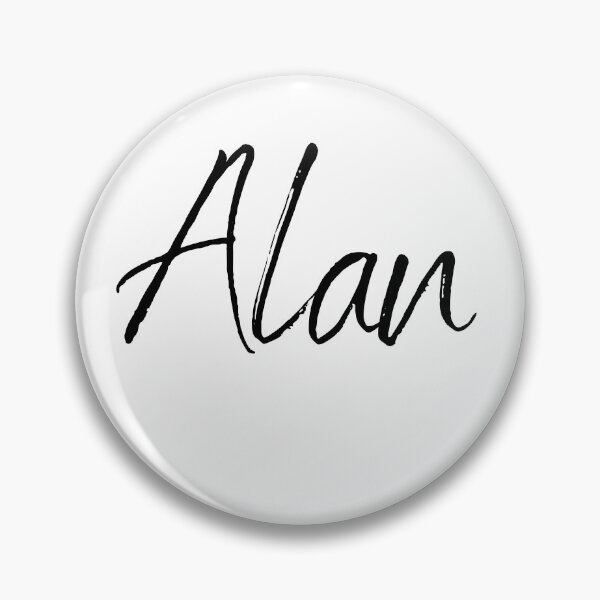 Item preview, Alan designed and sold by YourGoldenName.
