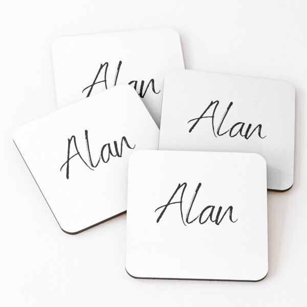 Item preview, Alan designed and sold by YourGoldenName.