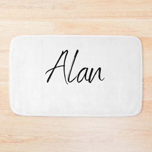 Item preview, Alan designed and sold by YourGoldenName.
