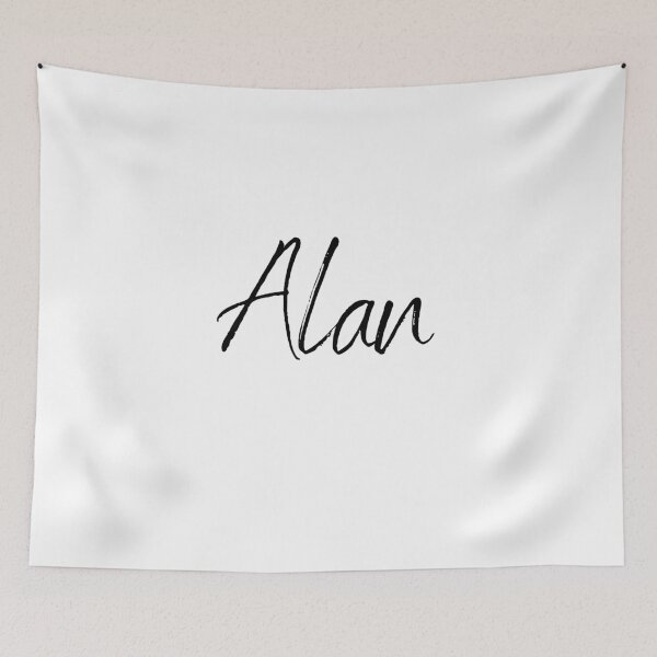 Item preview, Alan designed and sold by YourGoldenName.