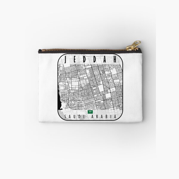 Item preview, JEDDAH MAP SAUDI ARABIA designed and sold by hatimelhag.