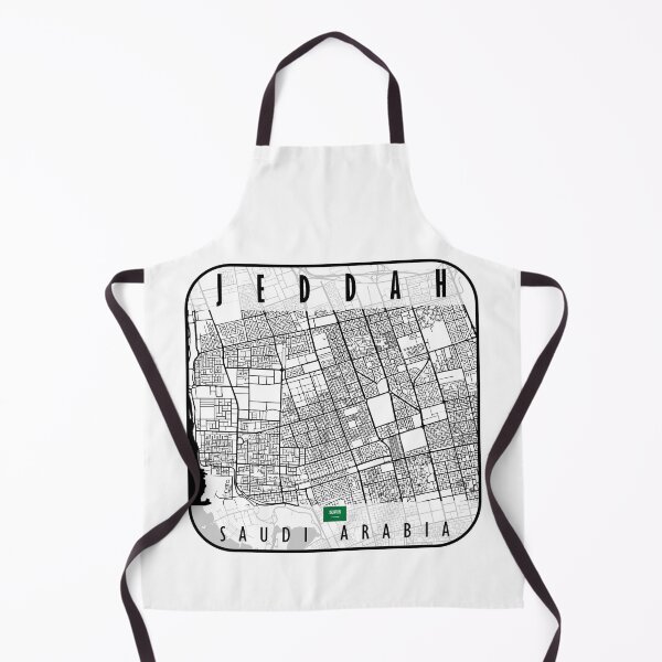 Item preview, JEDDAH MAP SAUDI ARABIA designed and sold by hatimelhag.