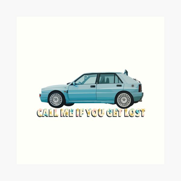 Call Me If You Get Lost Car Stars Art Print For Sale By Stuffbyethan Redbubble