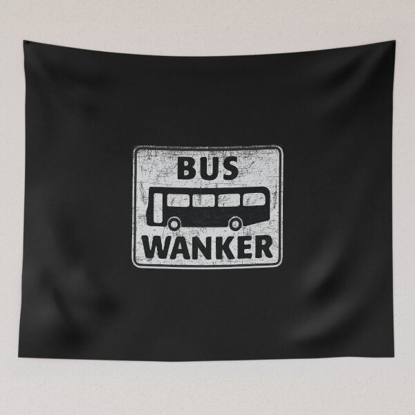 Item preview, The Inbetweeners Bus Wanker Distressed designed and sold by arrowroottees.
