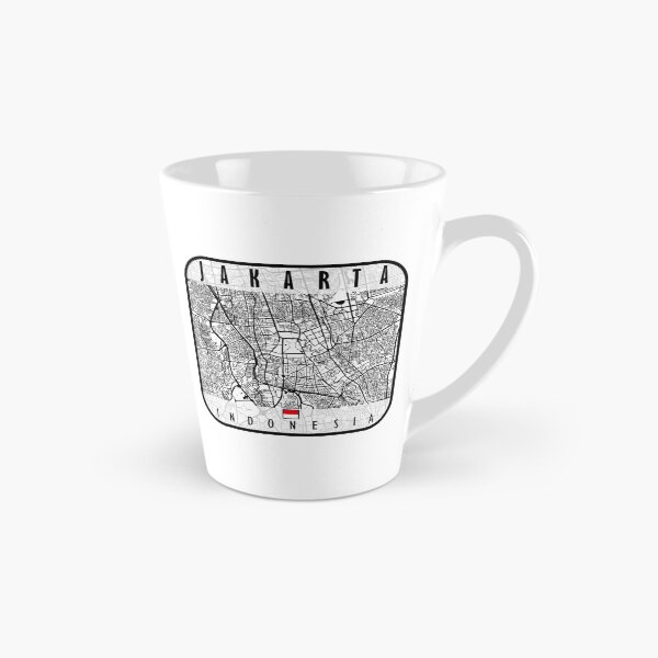 Item preview, JAKARTA MAP INDONESIA designed and sold by hatimelhag.