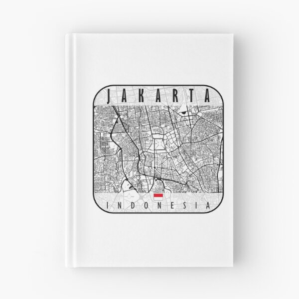 Item preview, JAKARTA MAP INDONESIA designed and sold by hatimelhag.