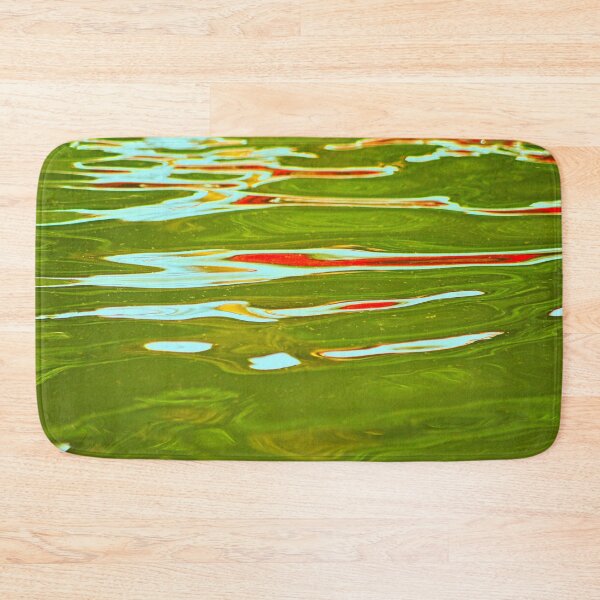 Item preview, Water Surface Motion Colorful Reflections Abstract Texture designed and sold by Anna Lemos.