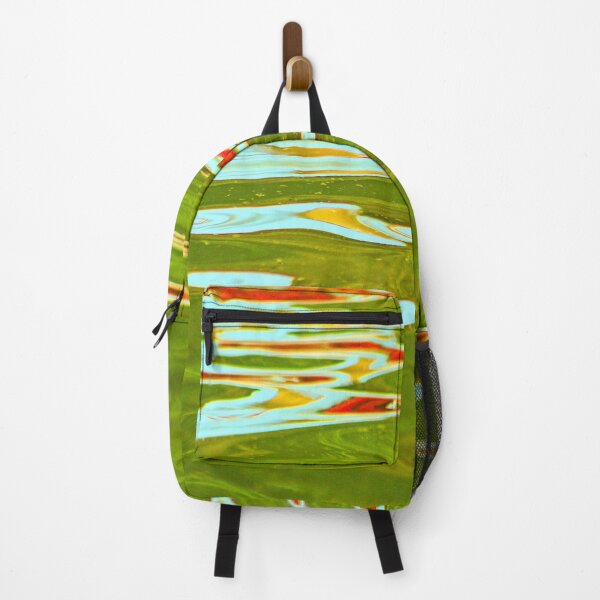 Item preview, Water Surface Motion Colorful Reflections Abstract Texture designed and sold by Anna Lemos.