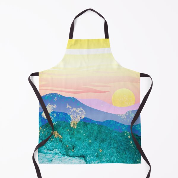 Item preview, Vintage Sunset Mountain Range Landscape designed and sold by Designs By YL.