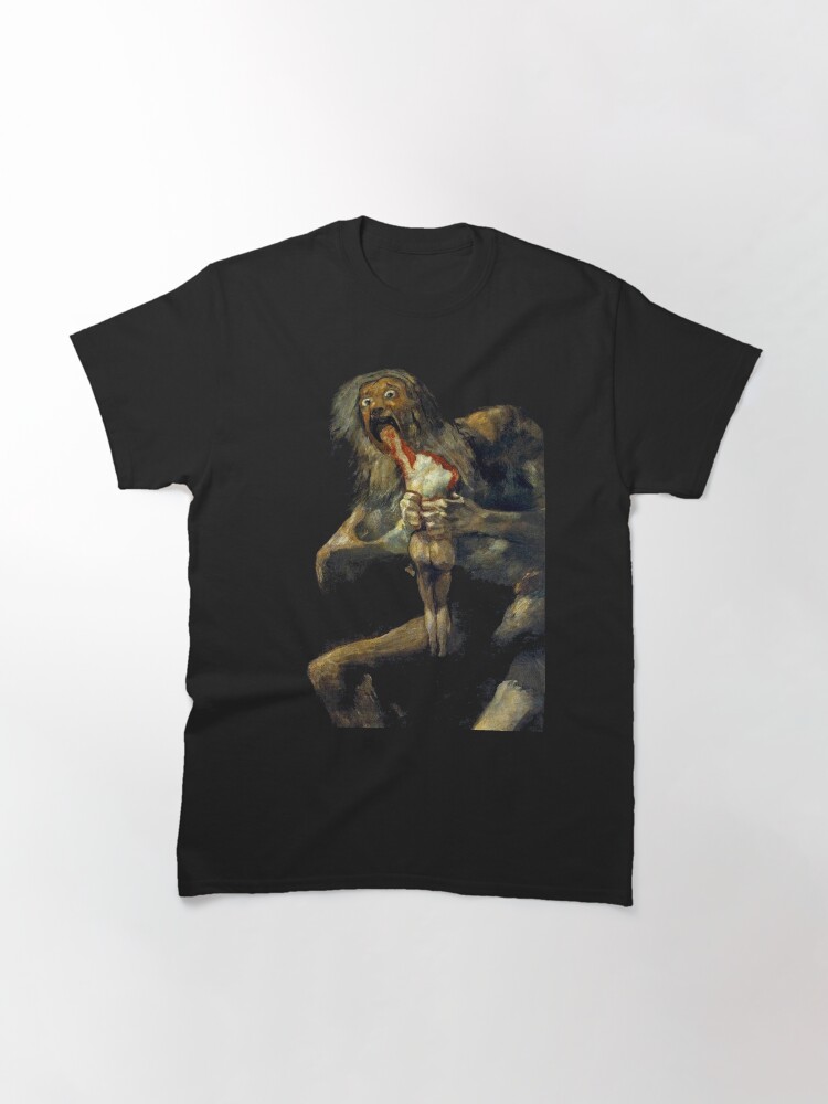 Alternate view of Saturn Devouring His Son Classic T-Shirt