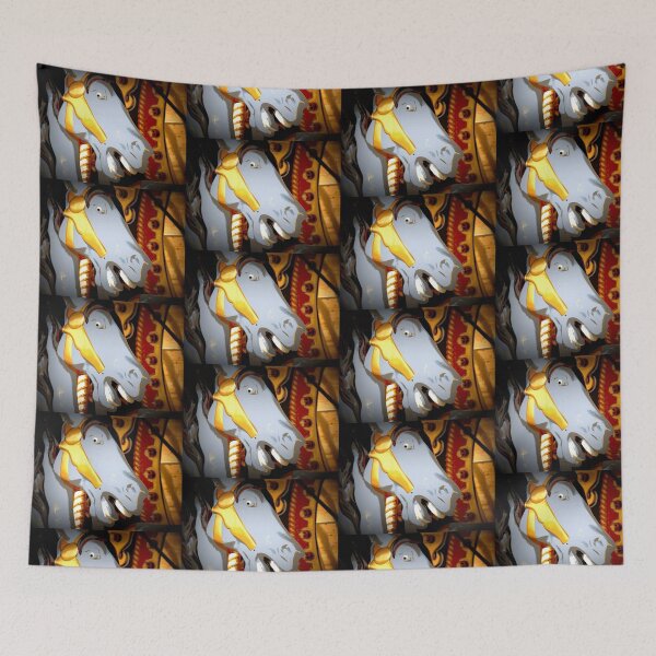 Item preview, Gray Horsey Face designed and sold by Jean Gregory Evans.
