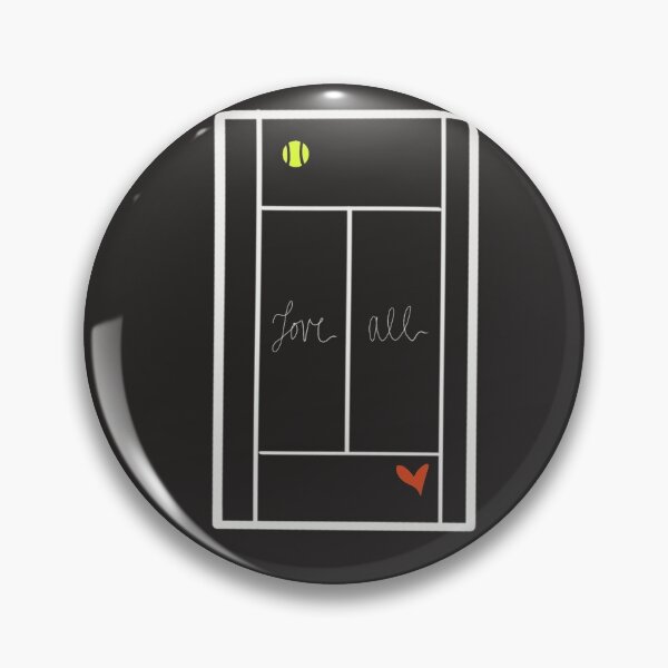 Item preview, Love all tennis court outline  designed and sold by madsskeen.