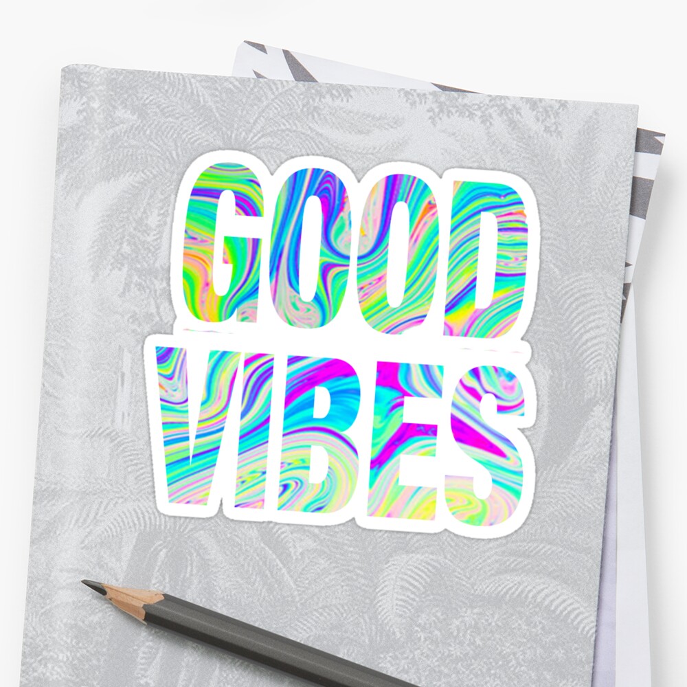 Vibes Stickers By Cassiepdesigns Redbubble