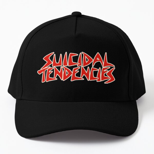 Suicidal Tendencies (Transparent) Red and White Baseball Cap