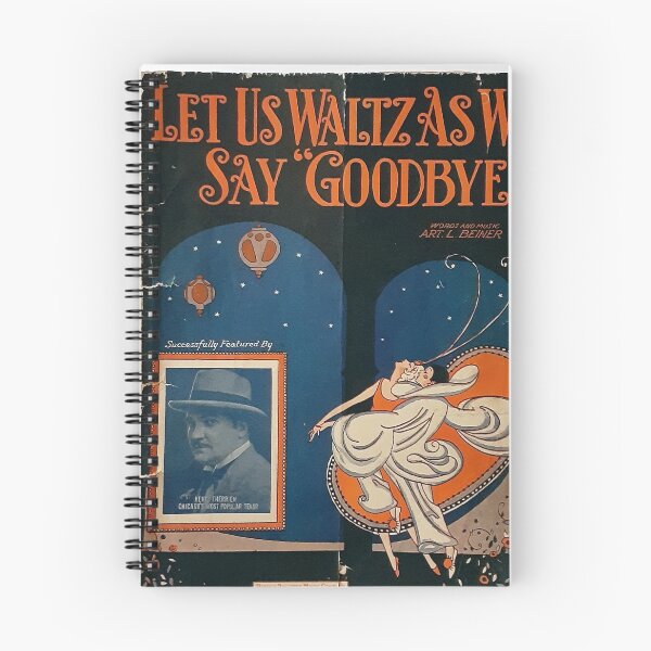 Item preview, Let Us WALTZ AS WE SAY GOODBYE, Vaudeville, antique, Sheet Music designed and sold by Vintaged.