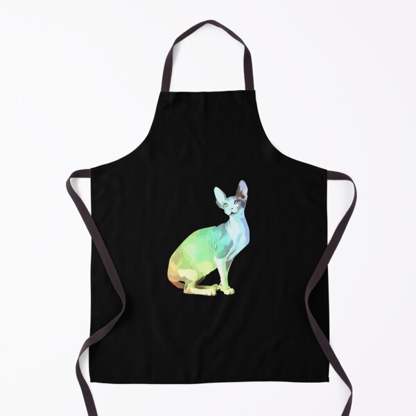 Item preview, Sphynx Cat Gift For Kitten Lover Colorful Art Kitty Adoption designed and sold by germantere.