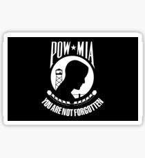 POW MIA Flag Sticker