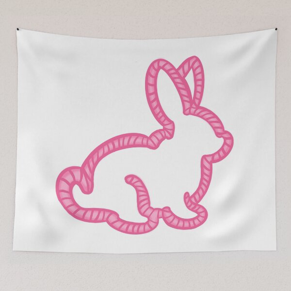 Item preview, Pink Rope Bunny Design  designed and sold by PolyKinkyQueer.