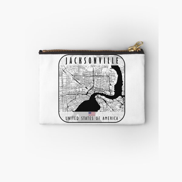 Item preview, JACKSONVILLE MAP USA designed and sold by hatimelhag.