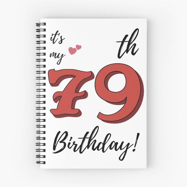 Item preview, It's My 79th Birthday quote designed and sold by WayneTower.