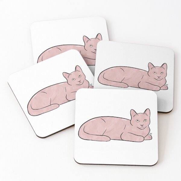 Aperçu de l'œuvre Chat Quartz Rose créée et vendue par cmecreateart.
