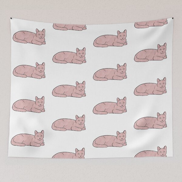 Item preview, Rose Quartz Cat designed and sold by cmecreateart.
