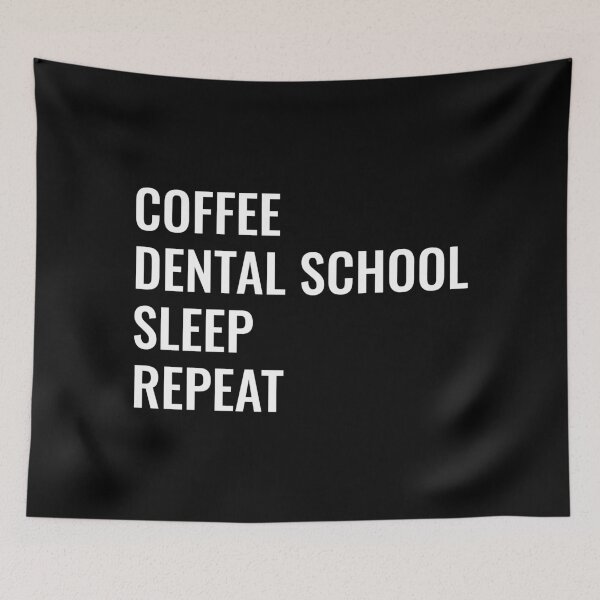 Item preview, Coffee Dental School Sleep Repeat designed and sold by manishfzr1995.