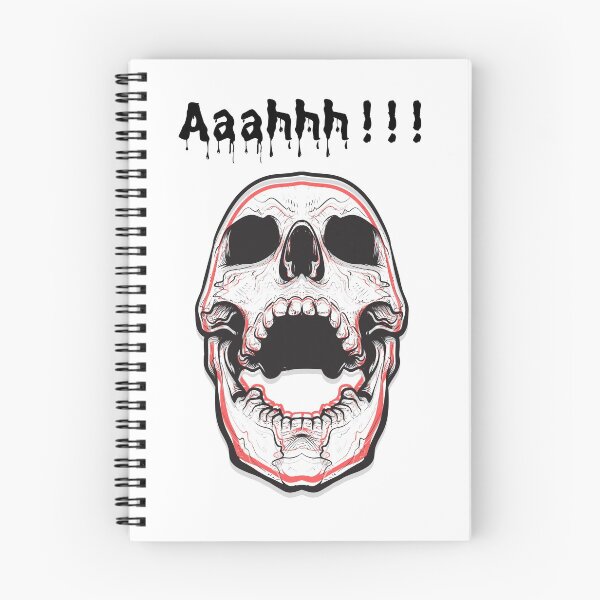 Item preview, Skull screaming Aaahhh design  designed and sold by jkzlin02.