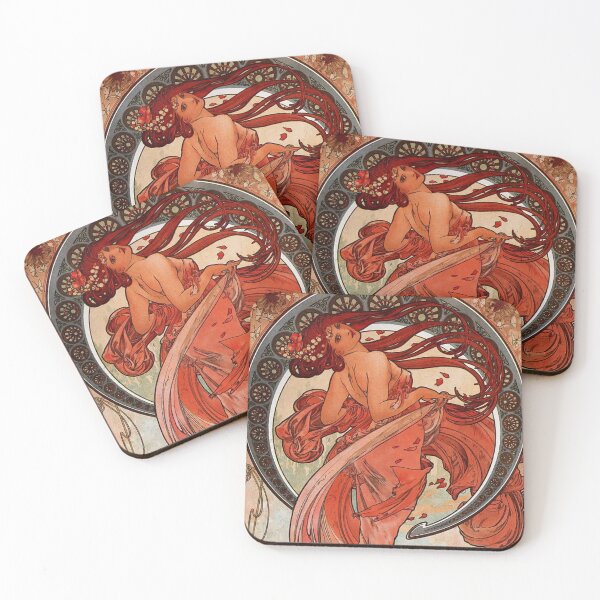 Item preview, Alphonse mucha - Dance designed and sold by Vivanne-art.