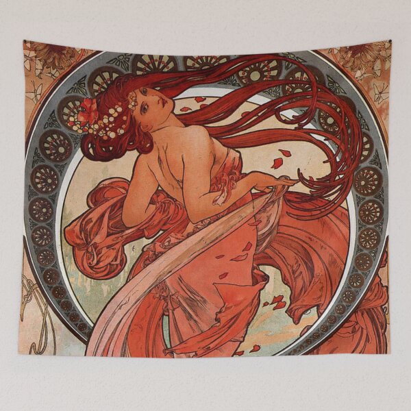 Item preview, Alphonse mucha - Dance designed and sold by Vivanne-art.