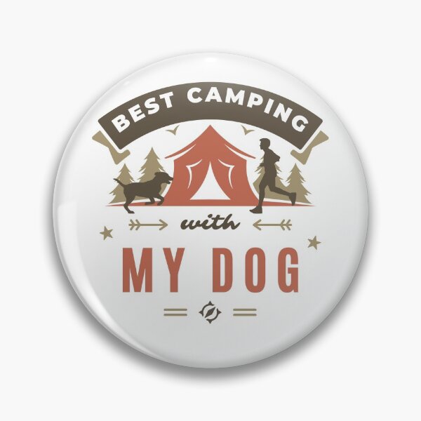 Item preview, Best Camping With My Dog designed and sold by aniicreates.