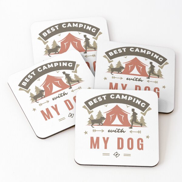Item preview, Best Camping With My Dog designed and sold by aniicreates.