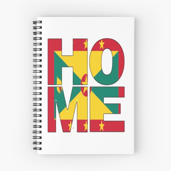 Item preview, Grenada Flag Collection Spelling HOME - Grenadian - Soca Mode designed and sold by Soca-Mode.