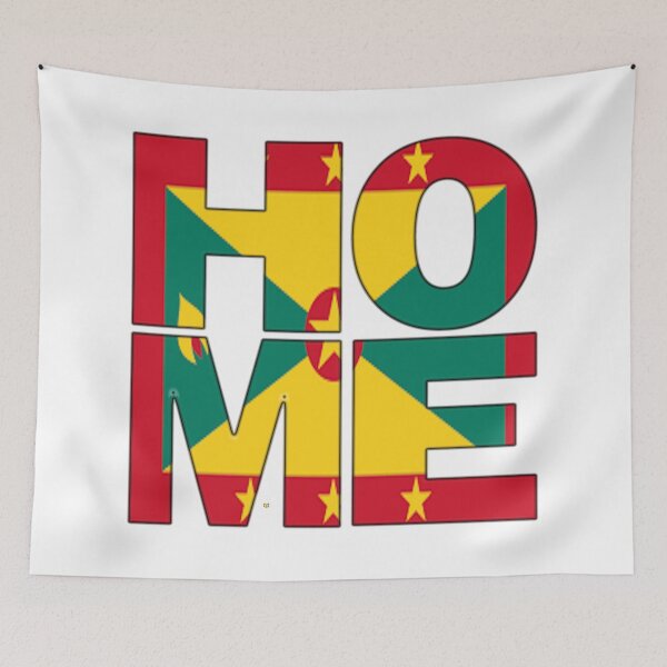 Item preview, Grenada Flag Collection Spelling HOME - Grenadian - Soca Mode designed and sold by Soca-Mode.