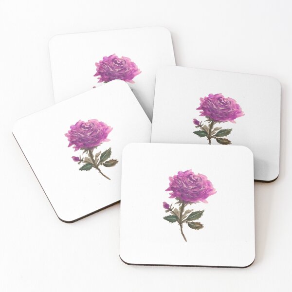 Aperçu de l'œuvre Aquarelle rose rose créée et vendue par foxygrr.