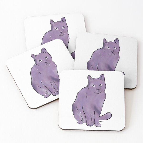 Item preview, Amethyst Cat designed and sold by cmecreateart.