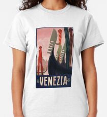 1928 Venice Italy Travel Poster Classic T-Shirt