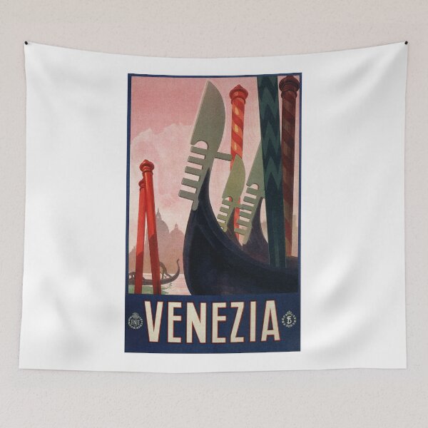 Item preview, 1928 Venice Italy Travel Poster designed and sold by retrographics.