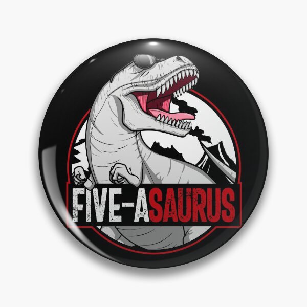 Artikelvorschau, Five-asaurus Matching Family Dinosaur Kids 5th Birthday Gear entworfen und verkauft von DynamicDesign.
