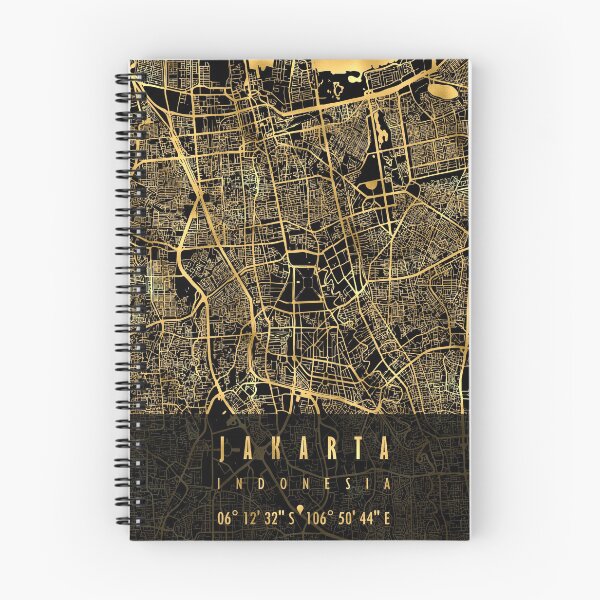 Item preview, JAKARTA MAP INDONESIA designed and sold by hatimelhag.